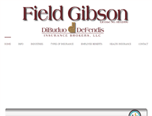 Tablet Screenshot of fieldgibson.com